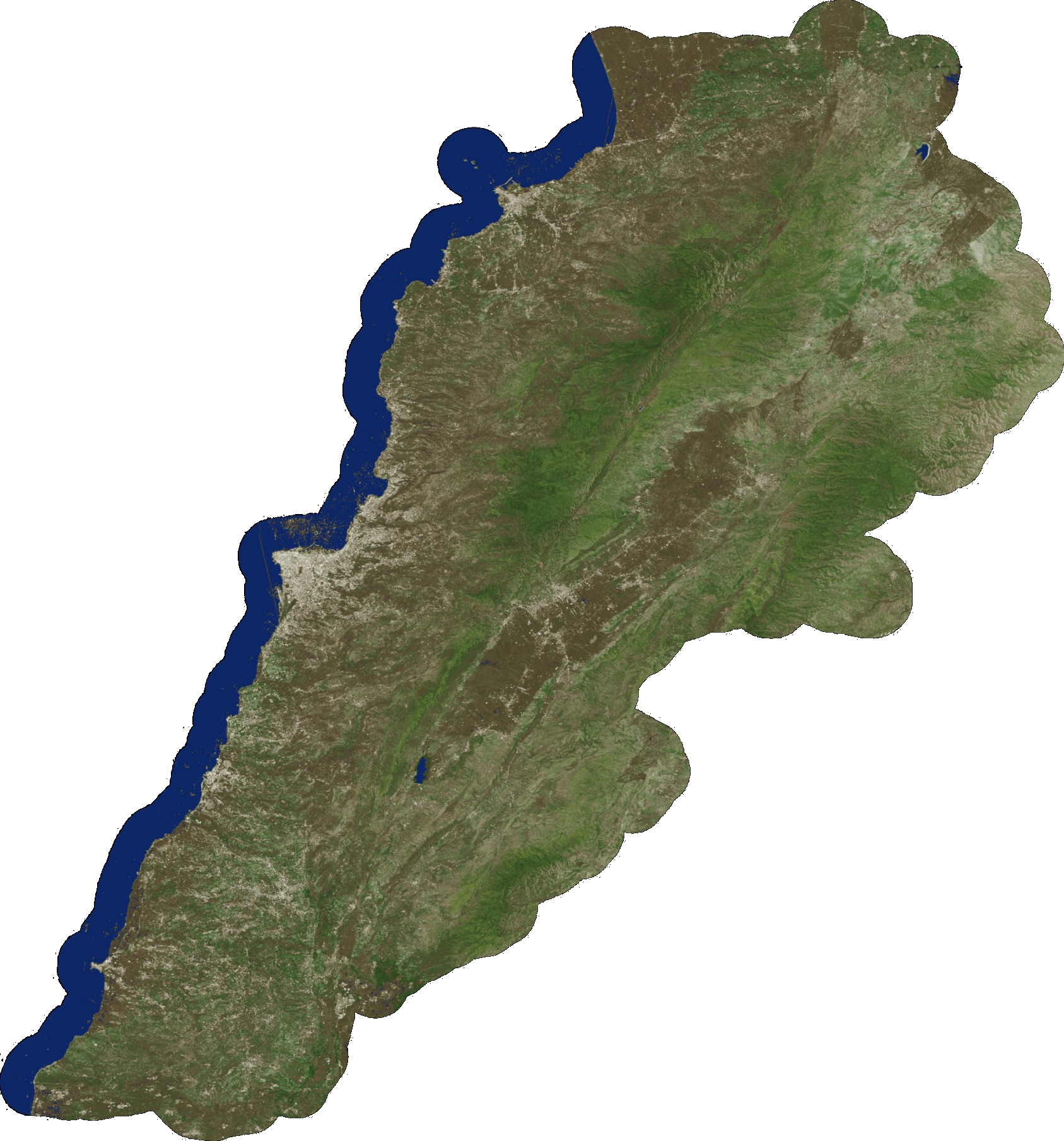 Network decorrelation map over Lebanon, February 2026